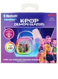 Otl Kpop Demon Hunters Popsing Led Light Up Wireless Karaoke Speaker With Microphone Purple