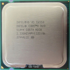 Procesor Intel Core 2 Duo E6550 2.33GHz 4M 1333Mhz socket 775 lga