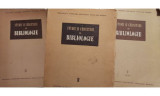 Studii si cercetari de bibliologie, 3 vol. (1955)