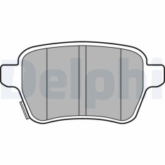 DELPHI LP3165 set placute frana,frana disc