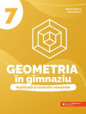 Geometria &icirc;n gimnaziu. Clasa a VII-a - Paperback brosat - Dan Zaharia, Maria Zaharia - Paralela 45 educațional
