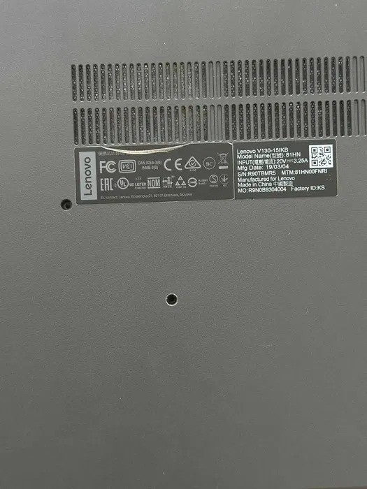 Carcasa inferioara bottom case Laptop Lenovo V130-15IKB 81HN 5CB0R33568 460.0DB21.0004
