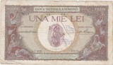 Bancnotă Rom&acirc;nia 1000 lei 1936 SUPRATIPAR, BNR, Una Mie Lei