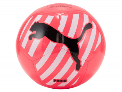 Minge de fotbal PUMA Big Cat, unisex, roz, marime 5 - RESIGILAT foto