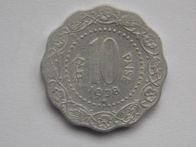 10 PAISE 1978 INDIA foto