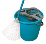 Set mop cu găleată rotundă de 10 litri - YORK - Clean House