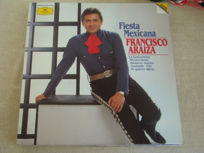 FRANCISCO ARAIZA - Fiesta Mexicana - Vinil Deutsche Grammophon