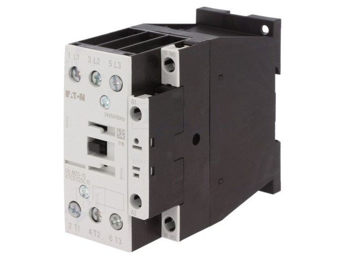 Contactor tripolar 24VAC 25A, 690V