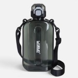 Sticla de apa patrata, 750 ml, neagra, fara BPA, CMCLASS