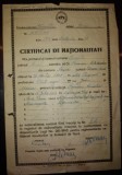 Certificat de naționalitate 1948