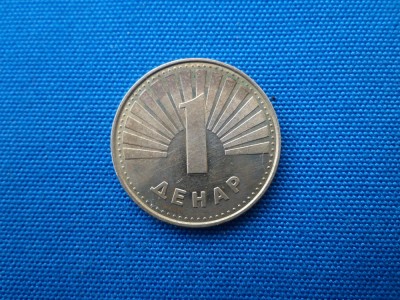 1 DINAR 1993 / MACEDONIA foto
