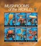 BHUTAN 1999 - Ciuperci / bloc MNH