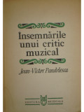 Jean Victor Pandelescu - Insemnarile unui critic muzical (1982)