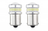 Set becuri auto cu LED CANBUS compatibil P21 R5W/R10W 30 SMD Alb 12V/24V,, Amio