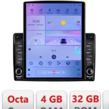 Navigatie universala 2din-2 ecran tip TESLA 9.7&quot; cu Android Radio Bluetooth Internet GPS WIFI 4+32GB DSP 4G O CarStore Technology