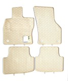 Cumpara ieftin Covorașe cauciuc bej/crem pentru VW Passat B8 Octavia 3 Audi A3 8V 2015-&gt;&gt;