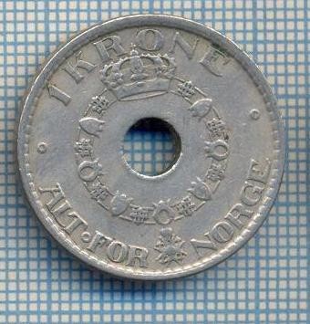 AX 374 MONEDA - NORVEGIA - 1 KRONE -ANUL 1950 -STAREA CARE SE VEDE foto