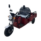 Triciclu electric Breckner Germany model E Rosu, motor 1600W fara perii, baterie 60V 20Ah, viteza 25 km/h, autonomie 50 km, sarcina max 500 kg,