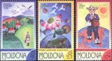 MOLDOVA 2002, Arta, Pictura, Fauna, serie neuzata, MNH, Nestampilat