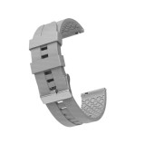 Curea din silicon compatibila cu Huawei Watch GT 7 46mm, Telescoape QR, 22mm, Steel Gray