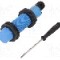 Senzor capacitiv, IP68, terminal M12, 200mA, SICK - CM18-12NNP-EC1