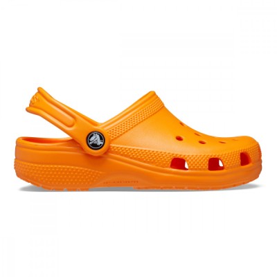 Saboți Crocs Classic Toddlers New clog Portocaliu - Orange Zing foto