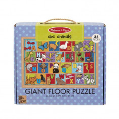 Puzzle de podea Alfabetul Animalelor Melissa and Doug, 3 ani+
