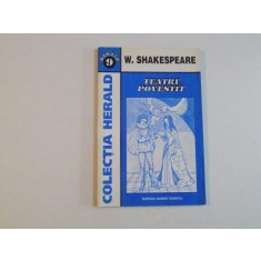 TEATRU POVESTIT de W. SHAKESPEARE
