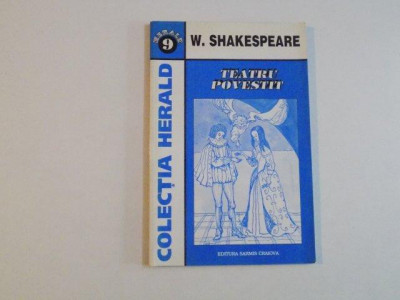 TEATRU POVESTIT de W. SHAKESPEARE foto