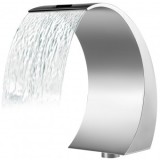 Cascada inox, Inaltime 60 cm, Latime 30 cm, Arc de cerc, Vevor