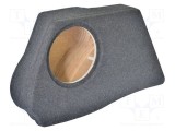 Carcasă difuzor MDF melanj negru 250mm BASSER 15l