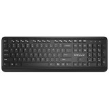 Kit TASTATURA si Mouse DELUX, &quot;KA190+M320&quot;, wireless, 104 taste format