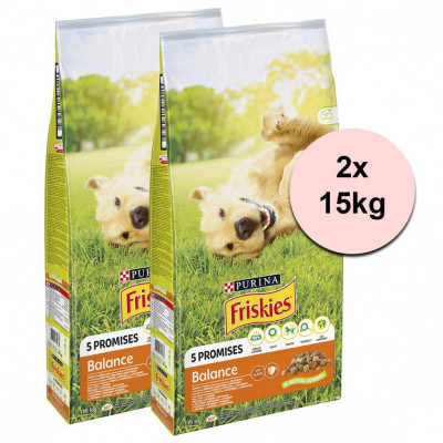 Purina FRISKIES Dog Balance 2 x 15kg foto