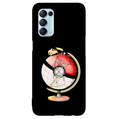 Husa compatibila cu Oppo Find X2 Pro model Pokeglobe, Silicon, TPU, Viceversa foto