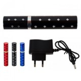 Electrosoc tip Ruj cu Lanterna LED cu Acumulator, 220V 12cm TW1202