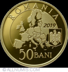 50 bani proof, 2019, Presedintia Consiliului UE foto