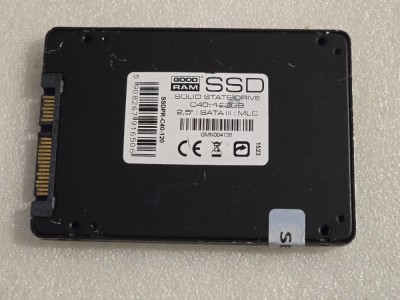 Solid-State Drive (SSD) GOODRAM &amp;quot;2.5 C40 120GB SATA3 SSDPR-C40-120&amp;quot; foto