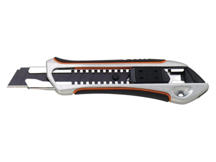 Cuțit universal 18mm SOLID TOOLS BLACK TIGER - Rezistent și Precise