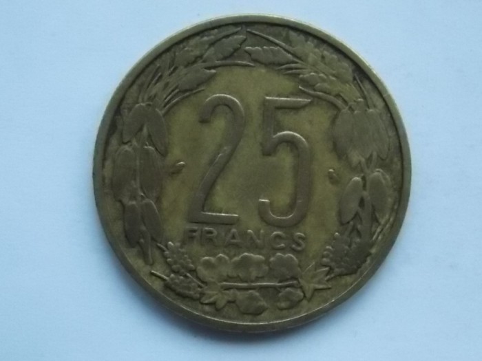 25 FRANCS 1962 CAMERUN