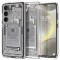 Husa pentru Samsung Galaxy S24 S921, Spigen, Ultra Hybrid Zero One, Alba