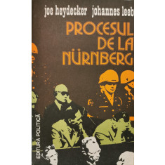 Procesul de la Nurnberg - Joe Heydecker, Johannes Leeb
