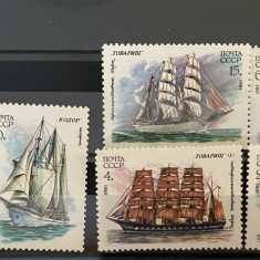 PC162 - U.R.S.S. / URSS 1981 Vapoare/ Corabii, serie MNH, 6v