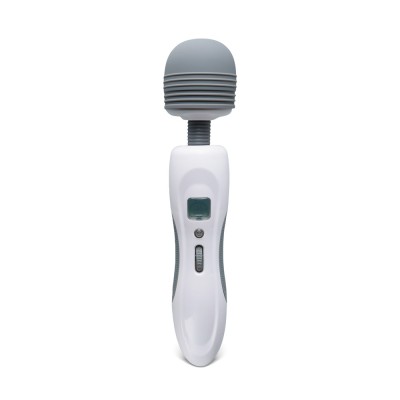 Vibrator Plug In Wand White/Grey foto