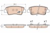 TRW GDB3537 COTEC set placute frana,frana disc