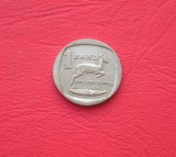 C50 - Moneda foarte veche - 1 rand - Africa de Sud - 1999