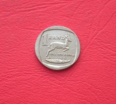 C50 - Moneda foarte veche - 1 rand - Africa de Sud - 1999