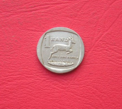 M3 C50 - Moneda foarte veche - 1 rand - Africa de Sud - 1999 foto