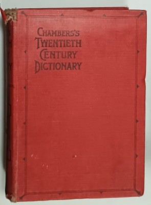 TWENTIETH CENTURY DICTIONARY , compiled by THOMAS DAVIDSON , 1901 foto