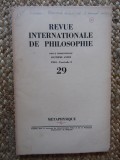 Revue Internationale de Philosophie 1954 FASCICULE 3 / 29