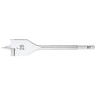 Burghiu plat pentru lemn 28,0x152mm GRAPHITE 57H234 HardWork ToolsRange foto